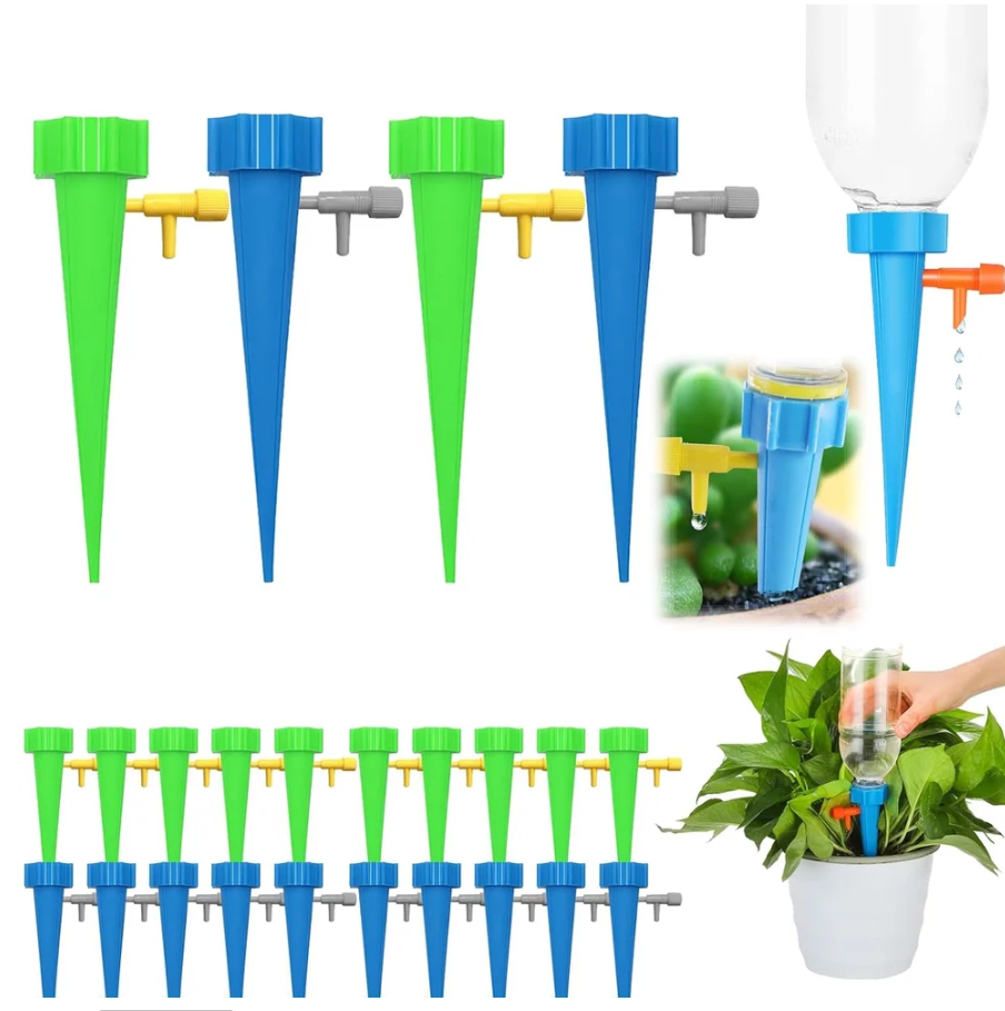 Adjustable Bottle-Top Plant Watering Spikes