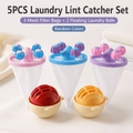 2-in-1 Washing Machine Lint Remover and Laundry Ball
