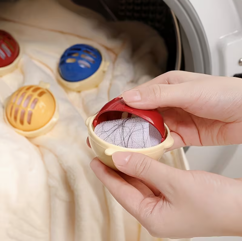 2-in-1 Washing Machine Lint Remover and Laundry Ball