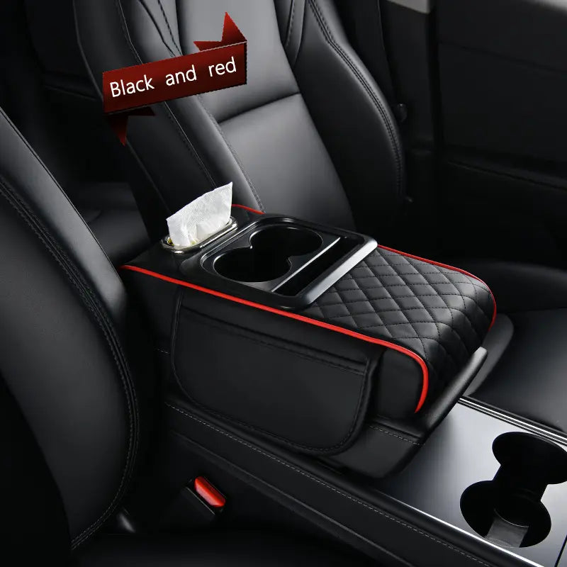 Car armrest storage bag