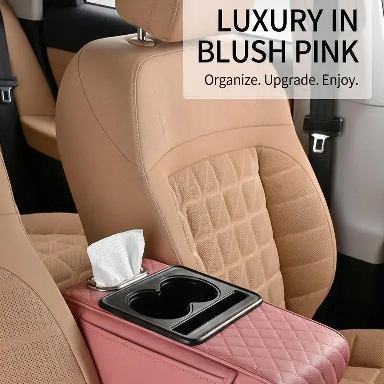 Car armrest storage bag