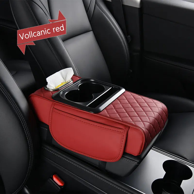 Car armrest storage bag