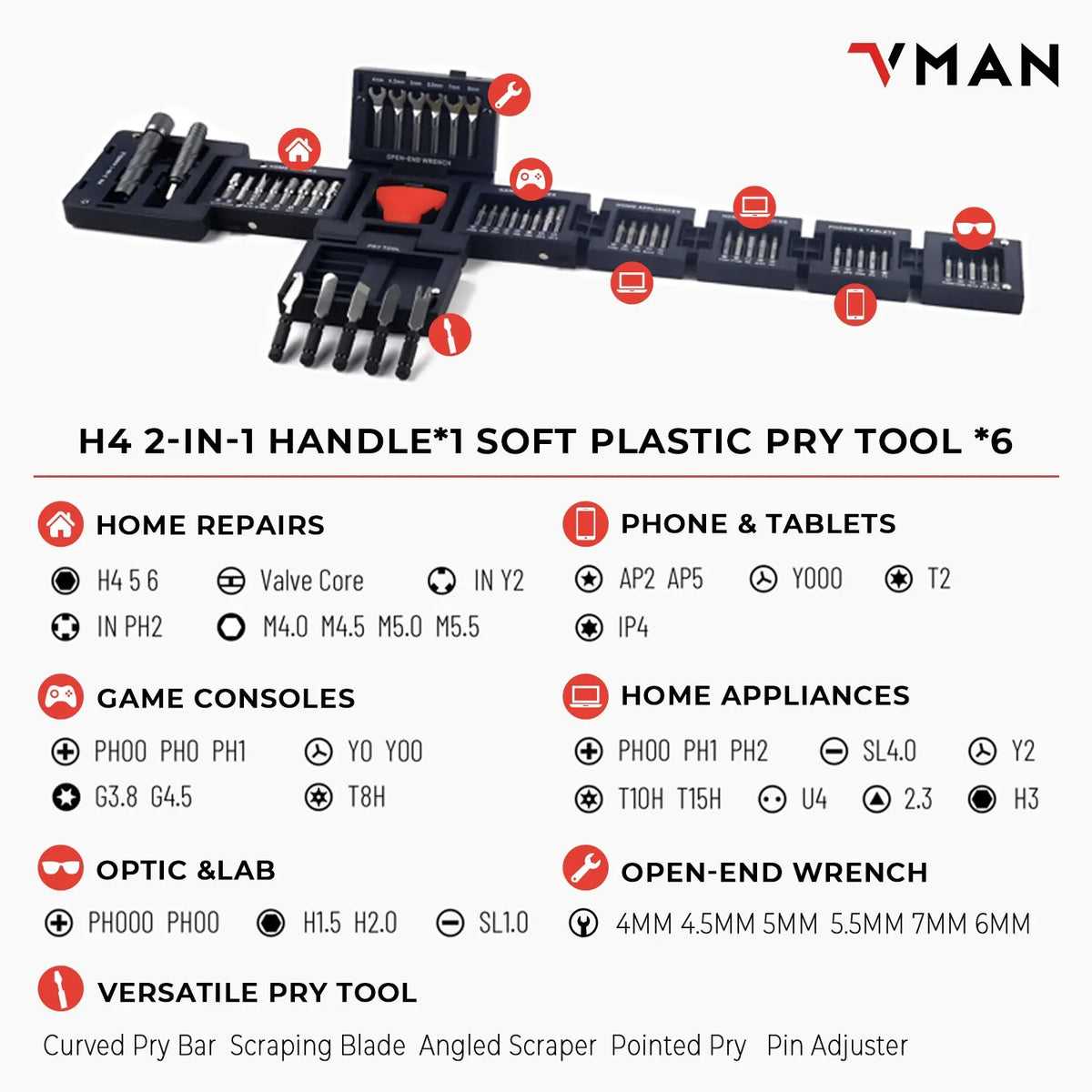 55-In-1 Magnetic Screwdriver Set🧲🧲